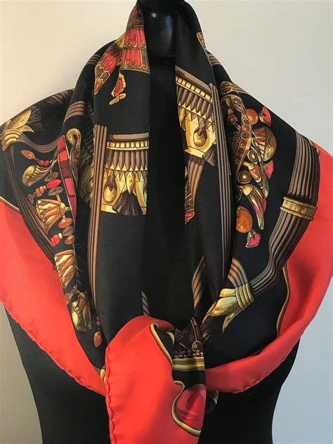 hermes vintage scarf uk|vintage hermes scarf for sale.